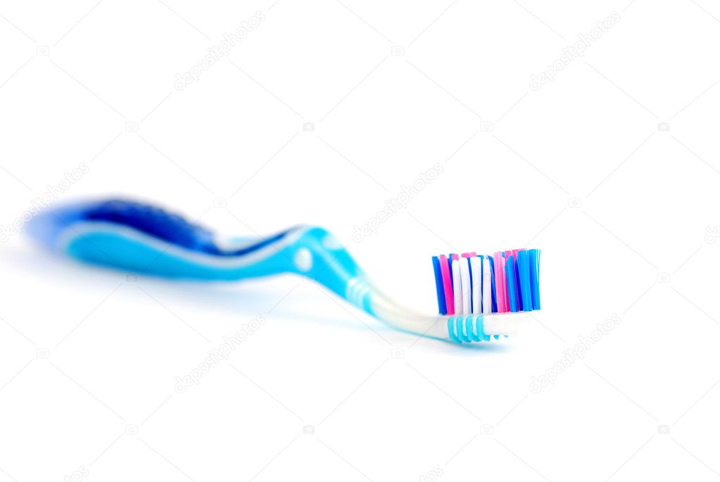 Colored toothbrush